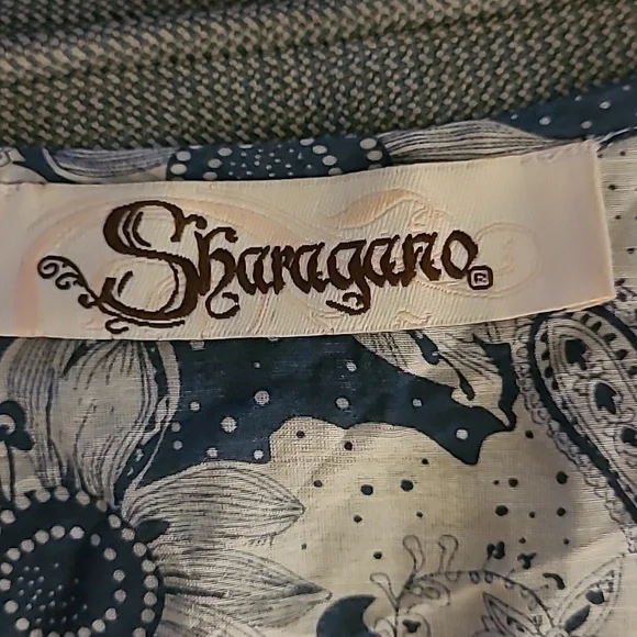 Romantic Silk Cotton Summer Dress with Buttons and Ruffles Size Medium - Picture 10 of 13